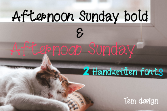 Afternoon Sunday: A Font That Elevates Your Brand