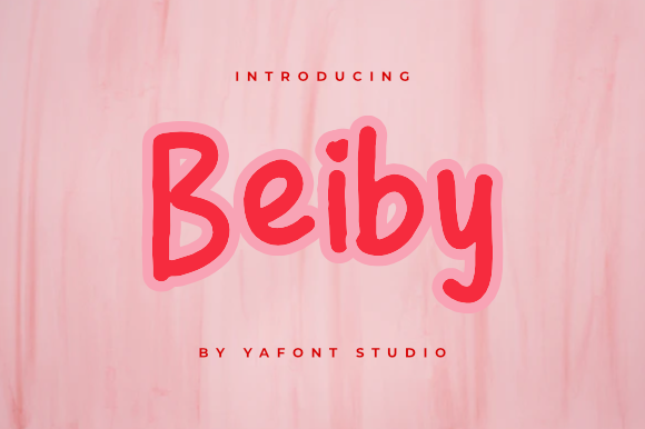 Beiby: A Quirky Display Font