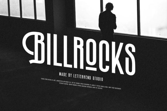 Billrocks: A Magical Display Font