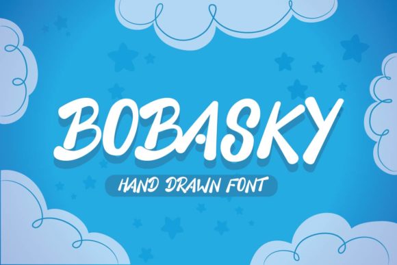 Bobasky: A Bold Font for Creative Publishing