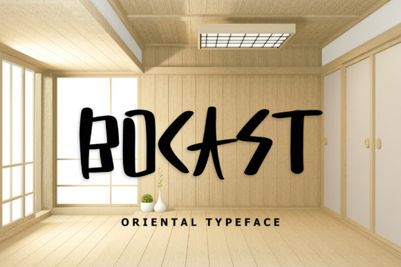 Bocast: A Unique Display Font