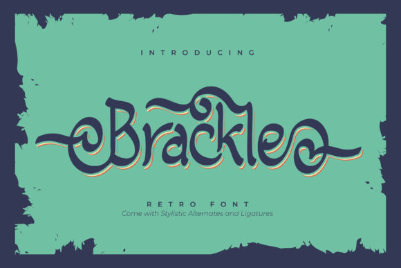 Brackle: A Bold Display Font for Web Design