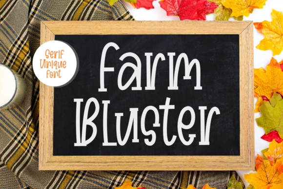 Farm Bluster: A Quirky Font for Business Branding