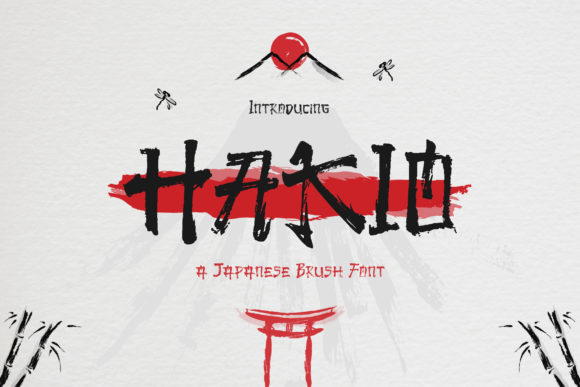 Hakio: A Japanese-Inspired Display Font