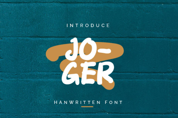 Joger: A Friendly Display Font