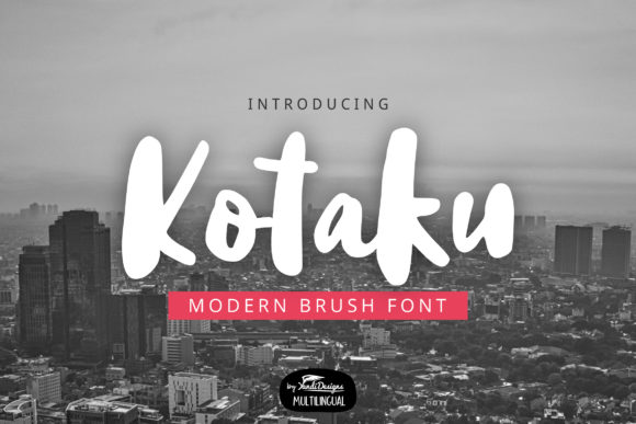 Kotaku: A Whimsical Display Font