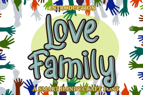 Love Family Font for Web Design