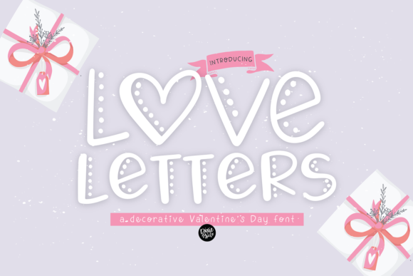 Love Letters Font for Romantic Design