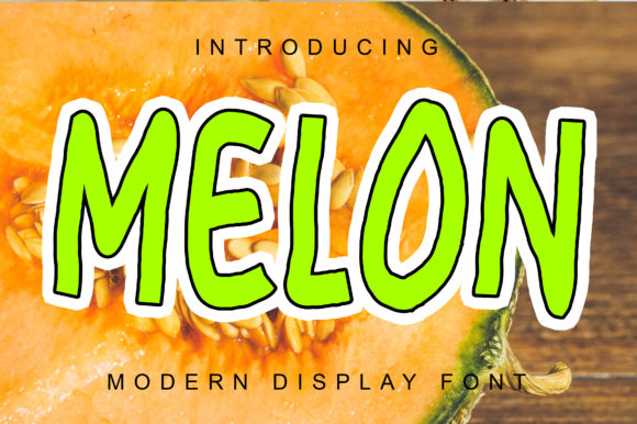 Melon Font: Bold and Charismatic