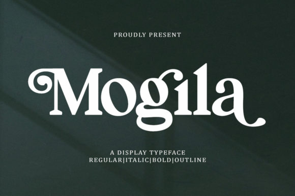 Mogila: A Bold, Elegant Display Font