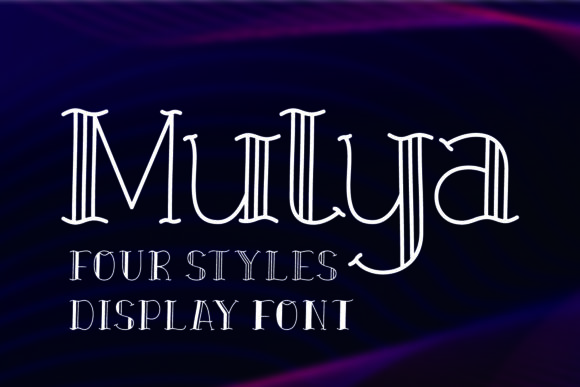 Mulya: A Stylish Font for Business Branding