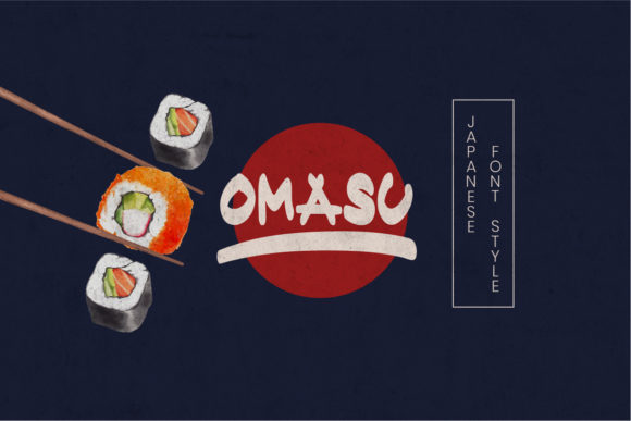 Omasu: A Bold Display Font for Digital Marketing