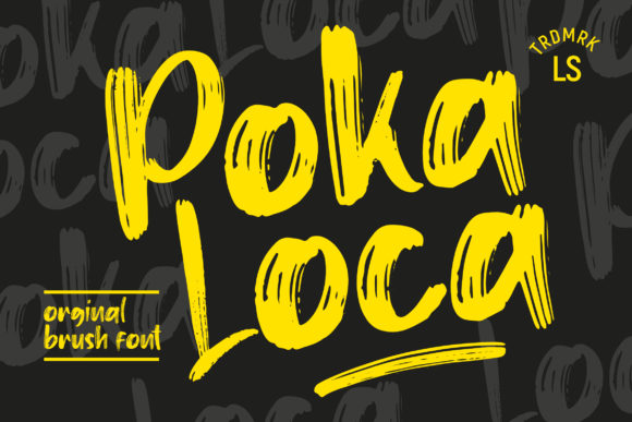Pokaloca: Bold Display Font for Web Design