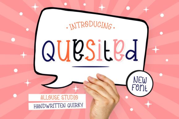 Quesited: A Quirky Font for Business Branding