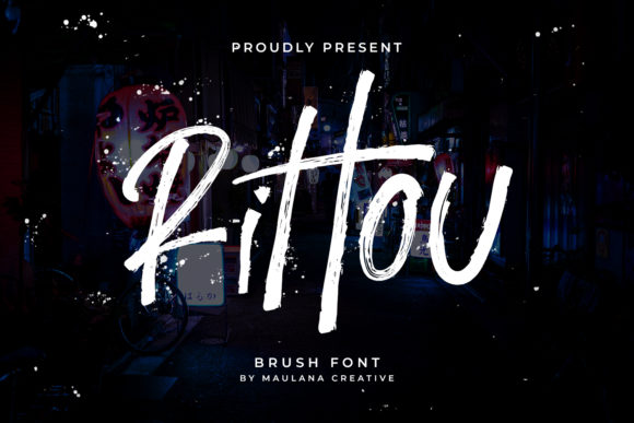Rittou: A Handcrafted Font for Impactful Design