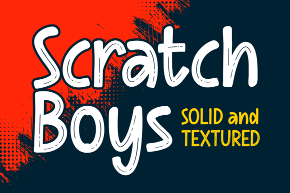 Scratch Boys Font for Creative Projects
