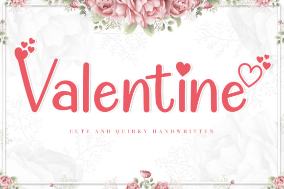 Valentine Cute: A Delightful Display Font