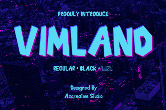 Vimland: A Bold Typeface for Editorial Impact