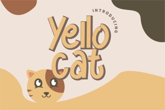 Yello Cat: A Quirky Font for Creative Projects